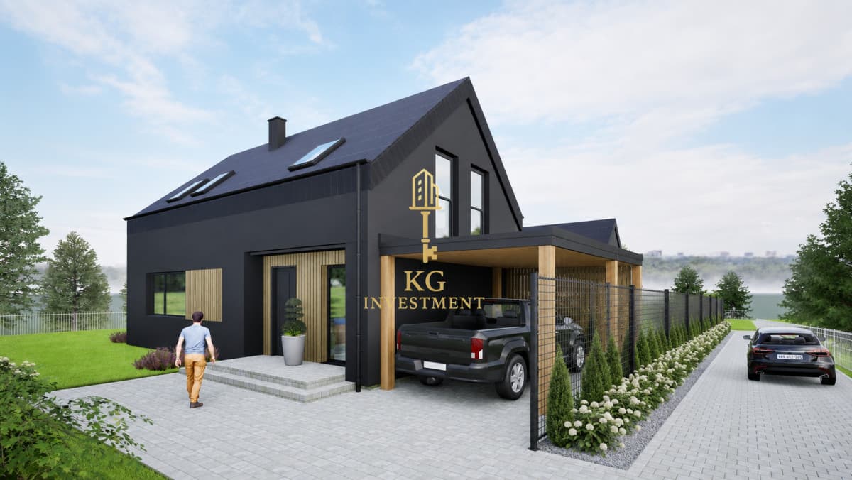 NOWA KAMERALNA INWESTYCJA W NARAMIE, NIEOPODAL KRAKOWA . PROJEKT DOMU W TRZCINNI