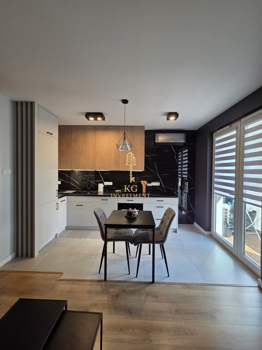 NOWOCZESNE 49 M² Z KLIMATYZACJĄ, ZABUDOWĄ NA WYMIAR I DUŻYM BALKONEM Mieszkanie
